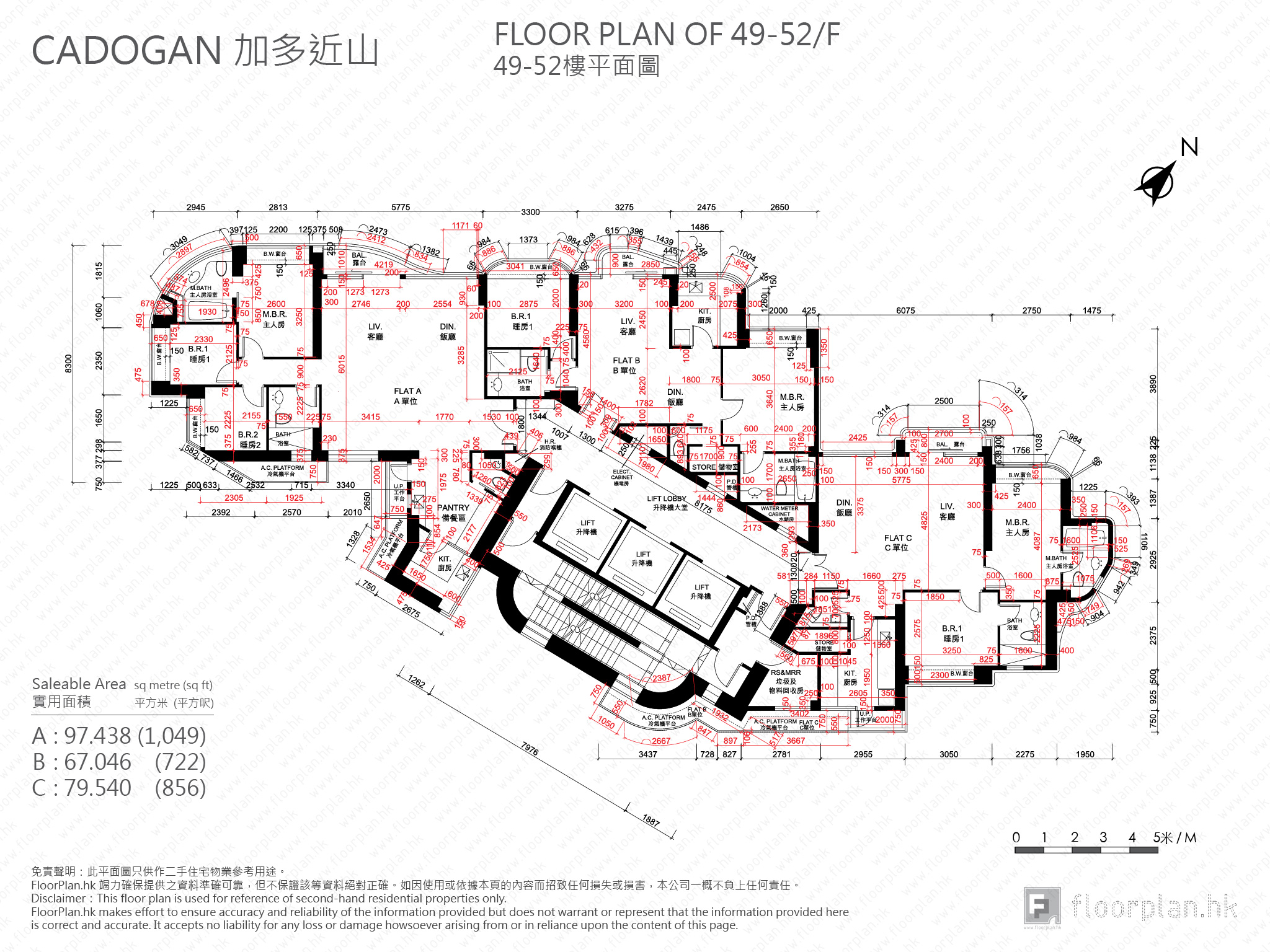 加多近山 平面圖 FloorPlan.hk